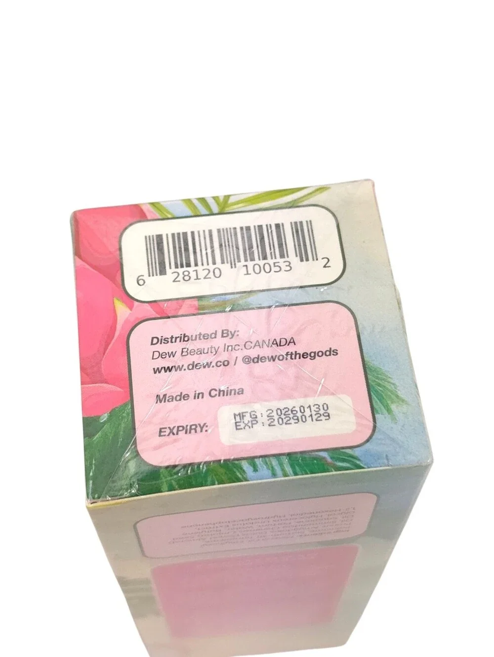 Dew of the Gods Maui Glaze Dragon Fruit Oil Facial Cleanser